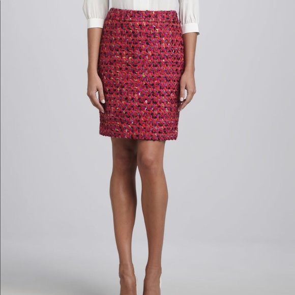 kate spade Dresses & Skirts - Kate Spade judy tweed pencil skirt Sz 2